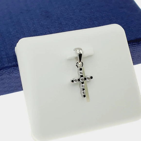 925 Sterling Silver Cubic Zircon Pendant for Women/Girls, US925P1063 - Picture 8 of 9